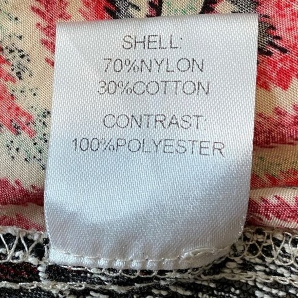 InLuv Long Boho Cardigan Womens Multicolor Open Front Short Sleeve Size S - Picture 6 of 10